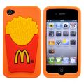 Coque iPhone 4/S McDonald's Orange silicone