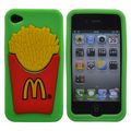 Coque iPhone 4/S McDonald's Vert silicone