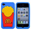 Coque iPhone 4/S McDonald's Bleu silicone
