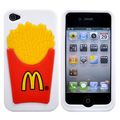 Coque iPhone 4/S McDonald's Blanc silicone
