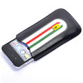 Etui Ferrari pour iPhone 4/S noir en Simili Cuir