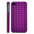 Coque iPhone 4/S Stereo Rhombic Violet