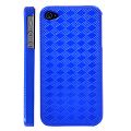 Coque iPhone 4/S Stereo Rhombic Bleue