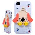 Coque iPhone 4/S Chien rigide