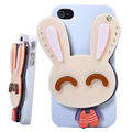 Coque iPhone 4/S Lapin Blanc rigide