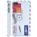 Coque iPhone 4/S Lettre Postale rigide