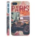 Coque iPhone 4/S Paris Retro rigide