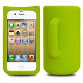 Coque iPhone 4/S Mug Vert silicone