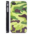 Coque iPhone 4/S Camouflage vert rigide