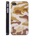 Coque iPhone 4/S Camouflage terre rigide