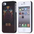 Coque iPhone 4/S Hibou rigide