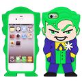Coque iPhone 4/S Joker Série Super-héros silicone