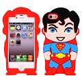 Coque iPhone 4/S Superman Série Super-héros silicone