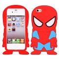 Coque iPhone 4/S Spiderman Série Super-héros silicone