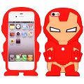 Coque iPhone 4/S Iron Man Série Super-héros silicone