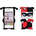 Coque iPhone 4/S Harley Quinn Série Super-héros silicone