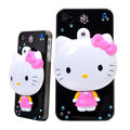 Coque iPhone 4/S Chat Noir rigide