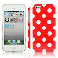 Coque iPhone 5 Coccinelle Rouge rigide