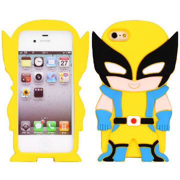 Coque iPhone 4/S Wolverine Série Super-héros silicone