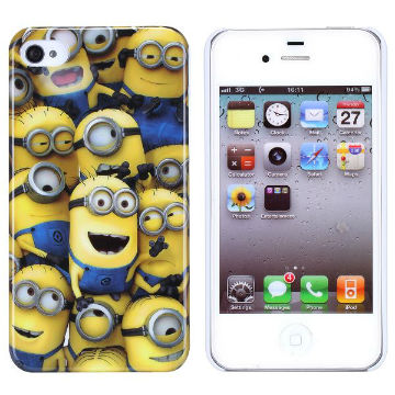 Coque iPhone 4/S Minion de Moi, Moche et Méchant rigide