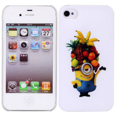 Coque iPhone 4/S Minion de Moi, Moche et Méchant rigide