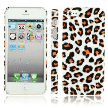 Coque iPhone 5 Léopard rigide